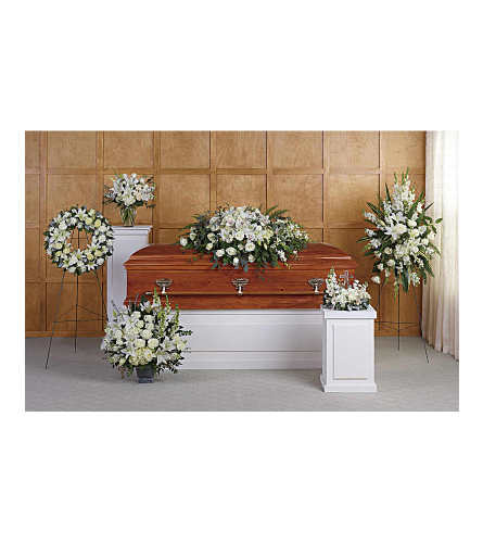 White Rose Funeral Collection