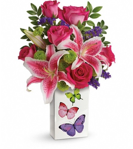 Vibrant Butterflies Bouquet (Teleflora)