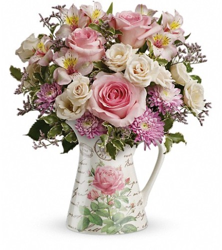 Fill My Heart Bouquet (Teleflora) - Deluxe. An arrangement by North Liberty Flower Shop.