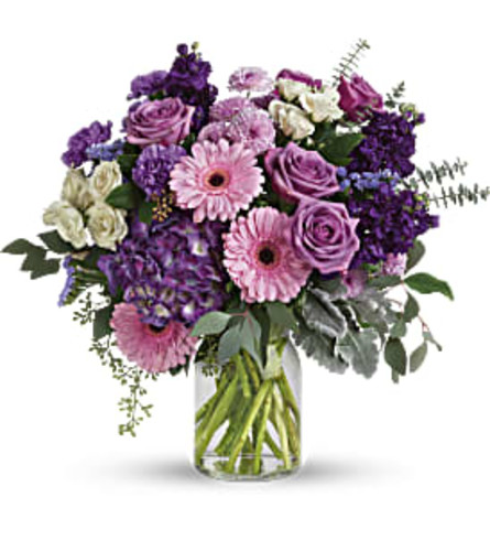 Magnificent Mauves Bouquet  Flowers