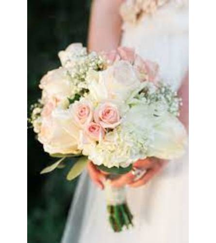 PINK WHITE BRIDESMADE BOUQUET