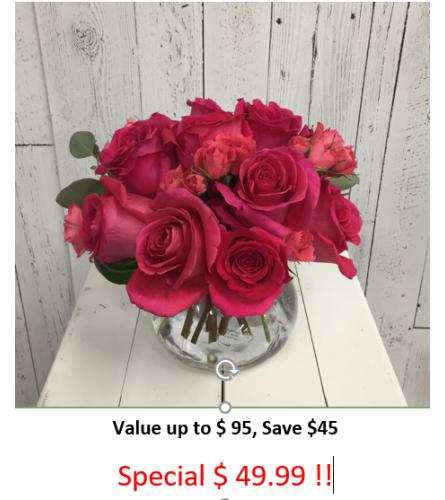 Summer Rose Garden Bouquet