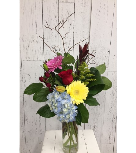 Cheerful Summer. An arrangement by Incredible Florist Seton.