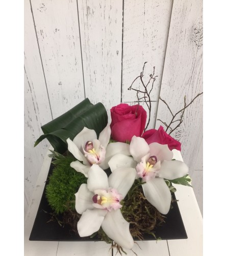 Summer Orchid Bouquet. An arrangement by Incredible Florist Seton.