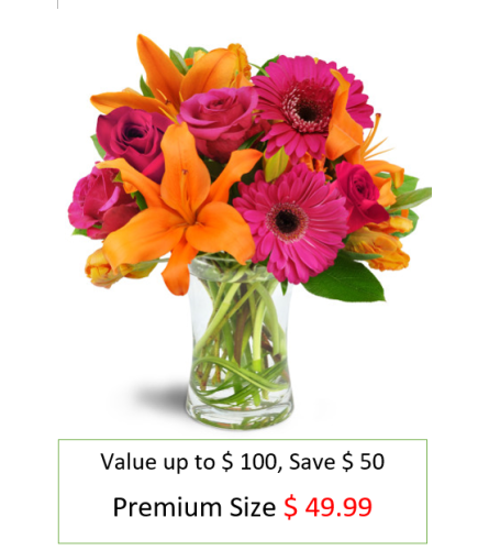 Vibrant Shine  Bouquet Premium Special!