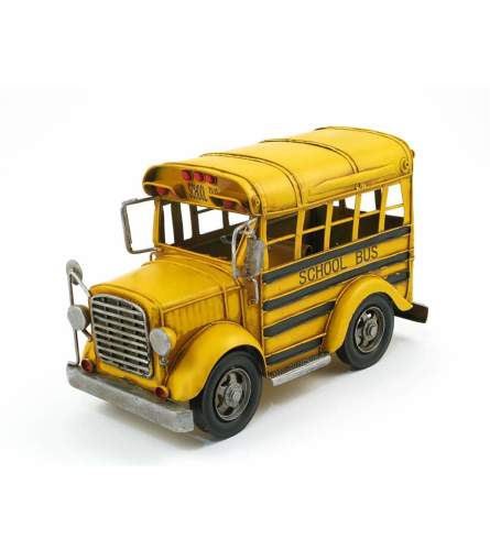 Metal School Bus I