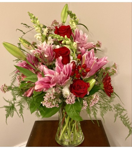 Veronica Rose Lily Bouquet