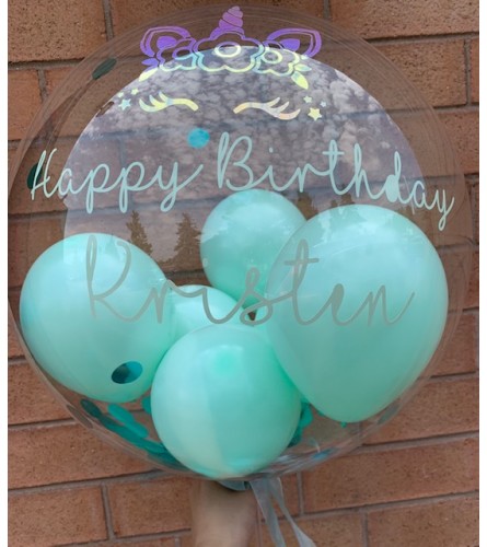 Birthday Bubble Balloon (Pre-Order Only)