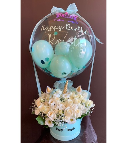 Unicorn Birthday Arrangement (Pre-Order Only)