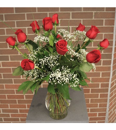 Timeless Dozen Red Roses