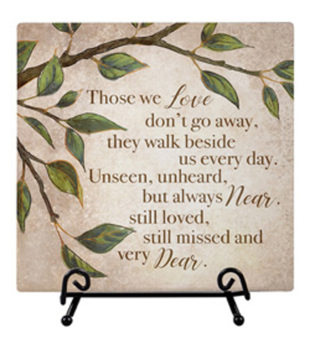 Easel Plaque "Always Near"