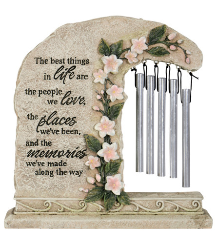 Peaceful Reflections Garden Chime "Memories"