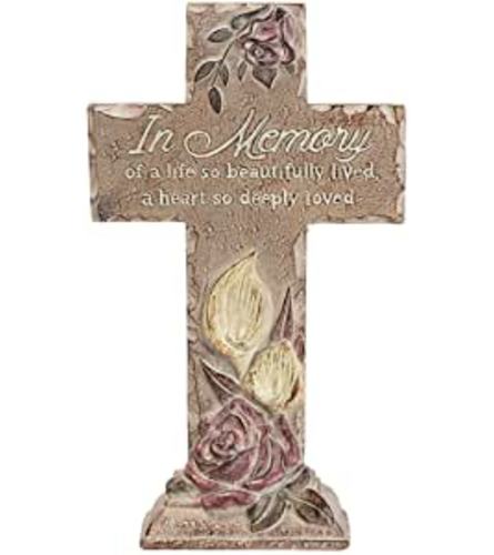 In Memory Pedestal Cross