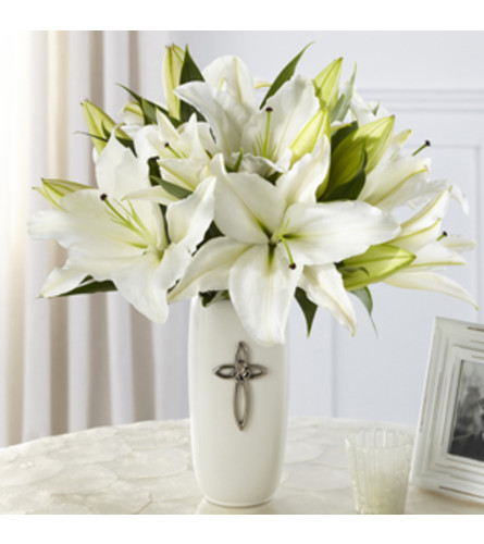 THE FAITHFUL BLESSINGS LILY BOUQUET