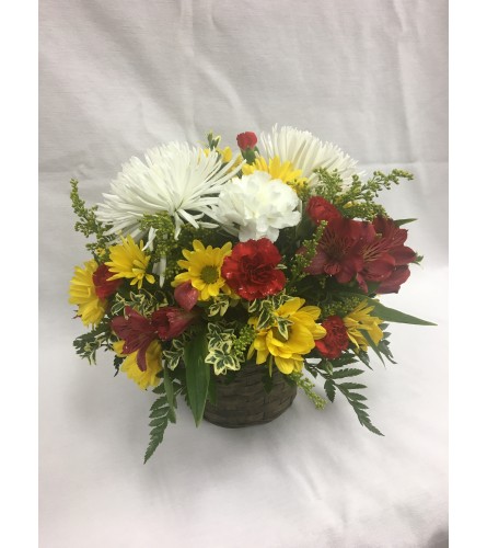 Breath of Fresh Air Basket Arrangement