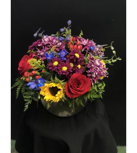 September Monthly Special. An arrangement by Massey's House of Flowers.