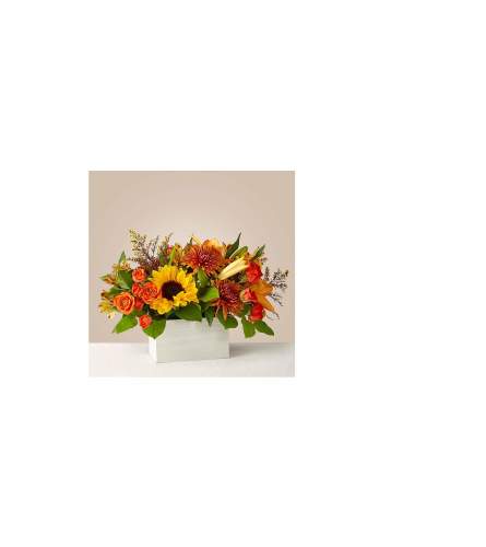 FTD Golden Hour - Deluxe. An arrangement by Pierson's Flower Shop and Greenhouses.
