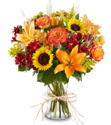 The Fall Bouquet. An arrangement by Rosebud Studio Florist.