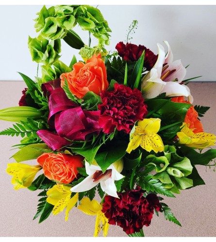 GRATEFUL BOUQUET. An arrangement by A Loving Touch Florist.