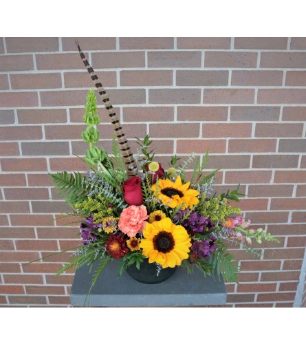 Autumnal Harvest. An arrangement by Flower Stop.