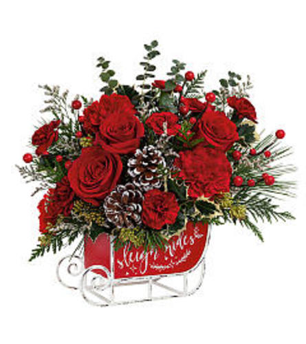 Vintage Sleigh Ride by Teleflora