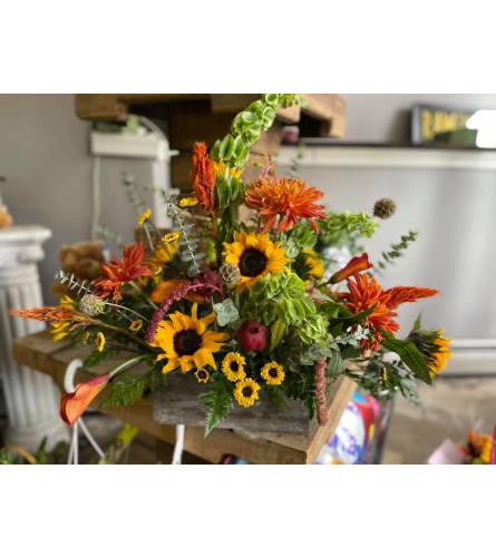 Stunning fall rustic box