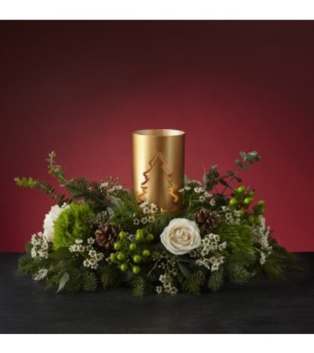 FTD® Evening Evergreen Centerpiece