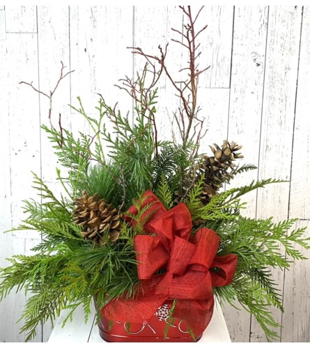 Baby it's Cold Outside Seasonal Arrangement. An arrangement by Incredible Florist Seton.