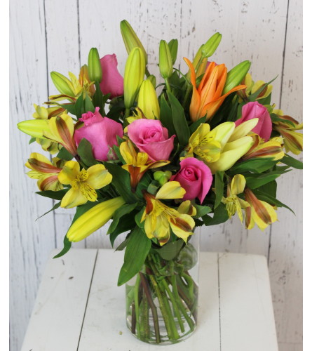 Into the Garden Bouquet. An arrangement by Avenida Flowers.