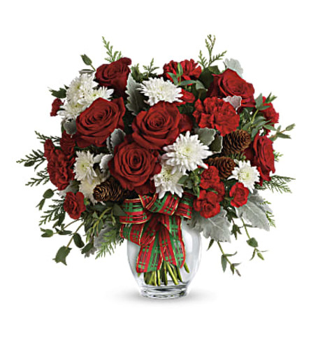 Teleflora The Holiday Shine Bouquet