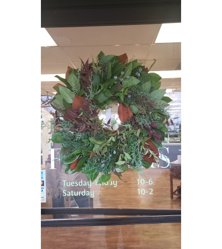 Mixed Greenery Wreath