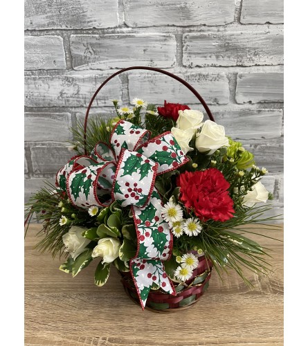 Holly Jolly Holiday Basket