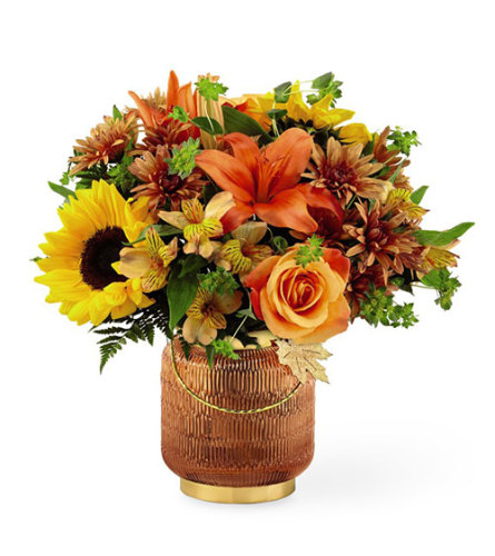 Golden Leaf Bouquet by FTD