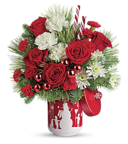 Teleflora's Snowy Day Bouquet