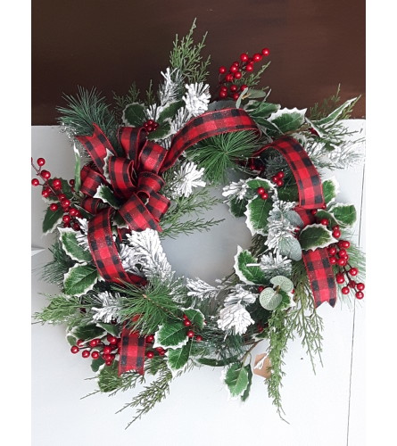 Berry Merry Christmas Wreath