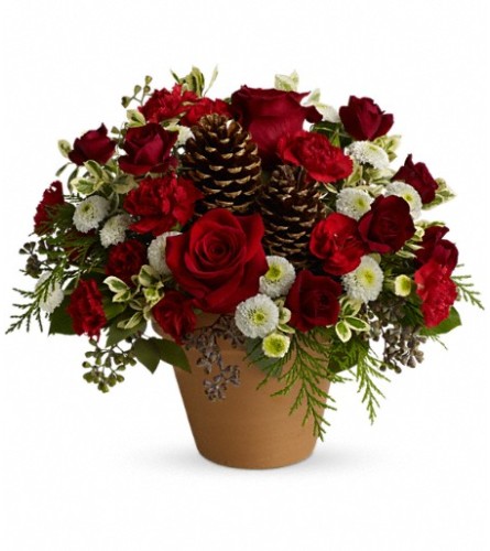 Winters Gift - Standard. An arrangement by Big Event Floral and Decorating Co..