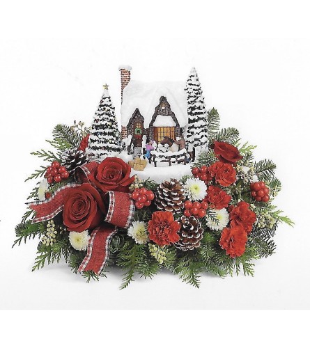 Thomas Kinkade’s Winter Wishes Bouquet