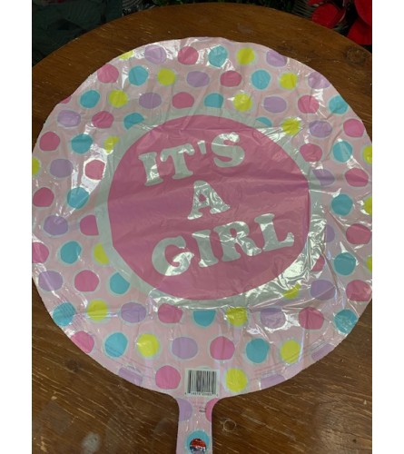 BABY GIRL BALLOON 1