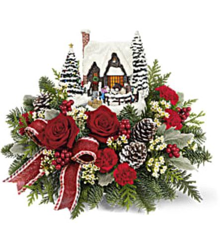 Teleflora Kincade Snowy Cheer Bouq