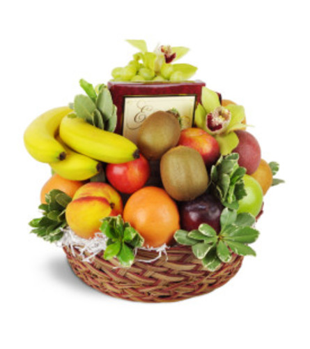 Delicious Fruit and Gourmet Basket