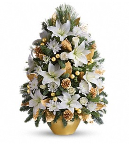 Elegant White Celebration Tree TF