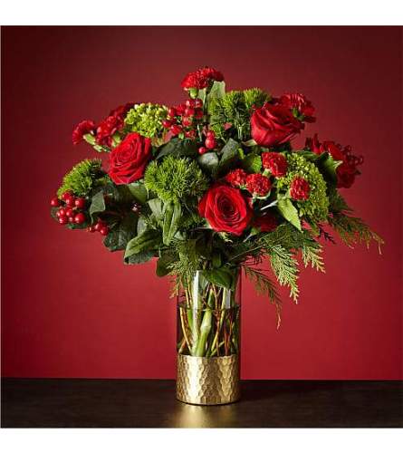 Home for the Holidays Bouquet by Conny's Flower Shop