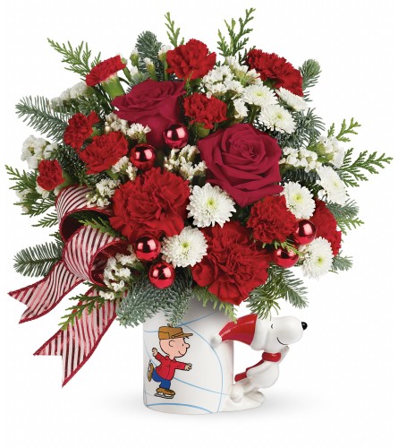 PEANUTS Christmas (Teleflora)