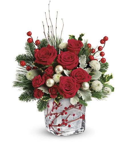 A Winterberry Kiss by Teleflora