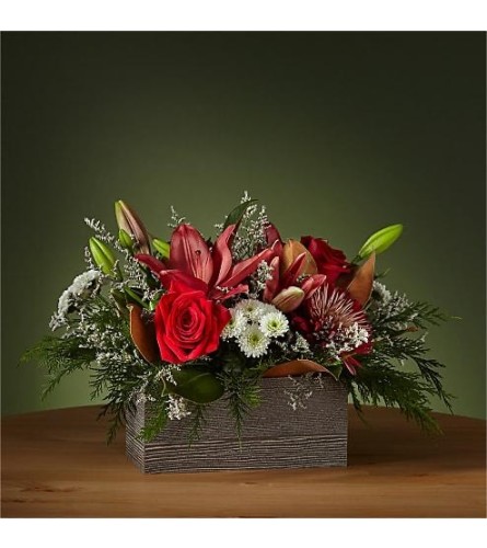 Christmas Wish Bouquet. An arrangement by wish etc..
