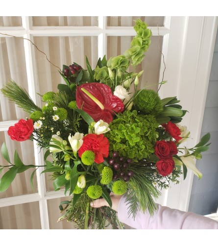 The Magic Of the Season Bouquet - Deluxe. An arrangement by In Bloom.
