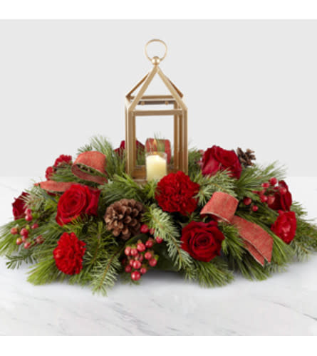 I'll be Home for Christmas Centerpiece Arrangement