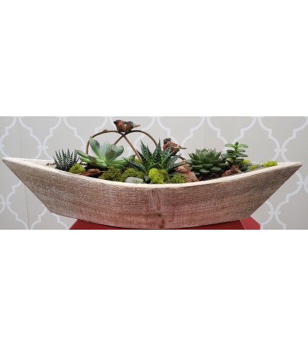 Stunning Succulent Boat 2021