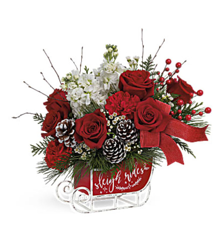 Christmas Day Sleigh Bouquet