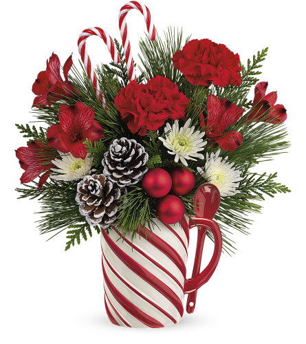 Send a Hug Sweet Stripes (Teleflora)